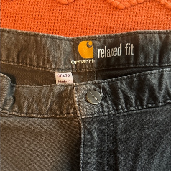 Carhartt Men's Gray Relaxed Jeans - Picture 3 of 5
